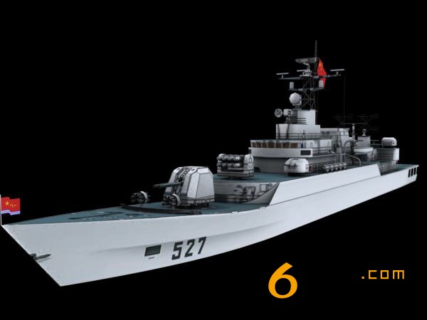 嵩县3d护卫舰模型